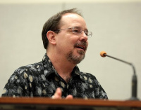 John Scalzi - the guest of honour writer of the 28th Budapest International Book Festival (Photo: Gage Skidmore)